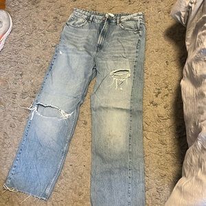 Zara wide leg jeans